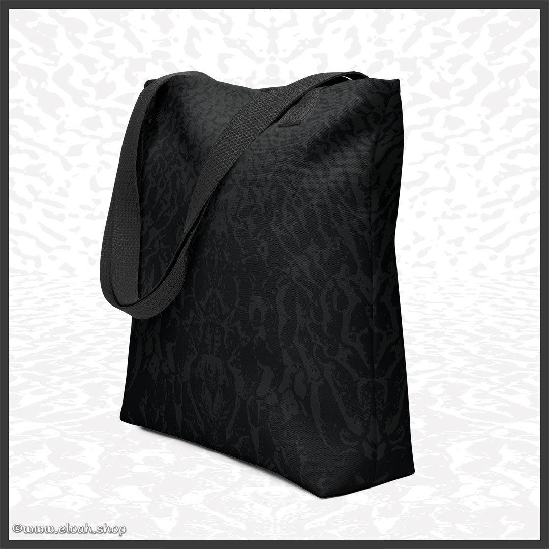Tote Bag – Deep Black | Sandprint Collection