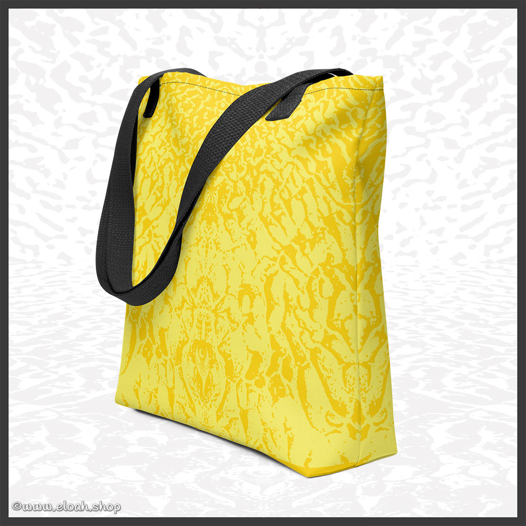 Tote Bag – Deep Yellow | Sandprint Collection