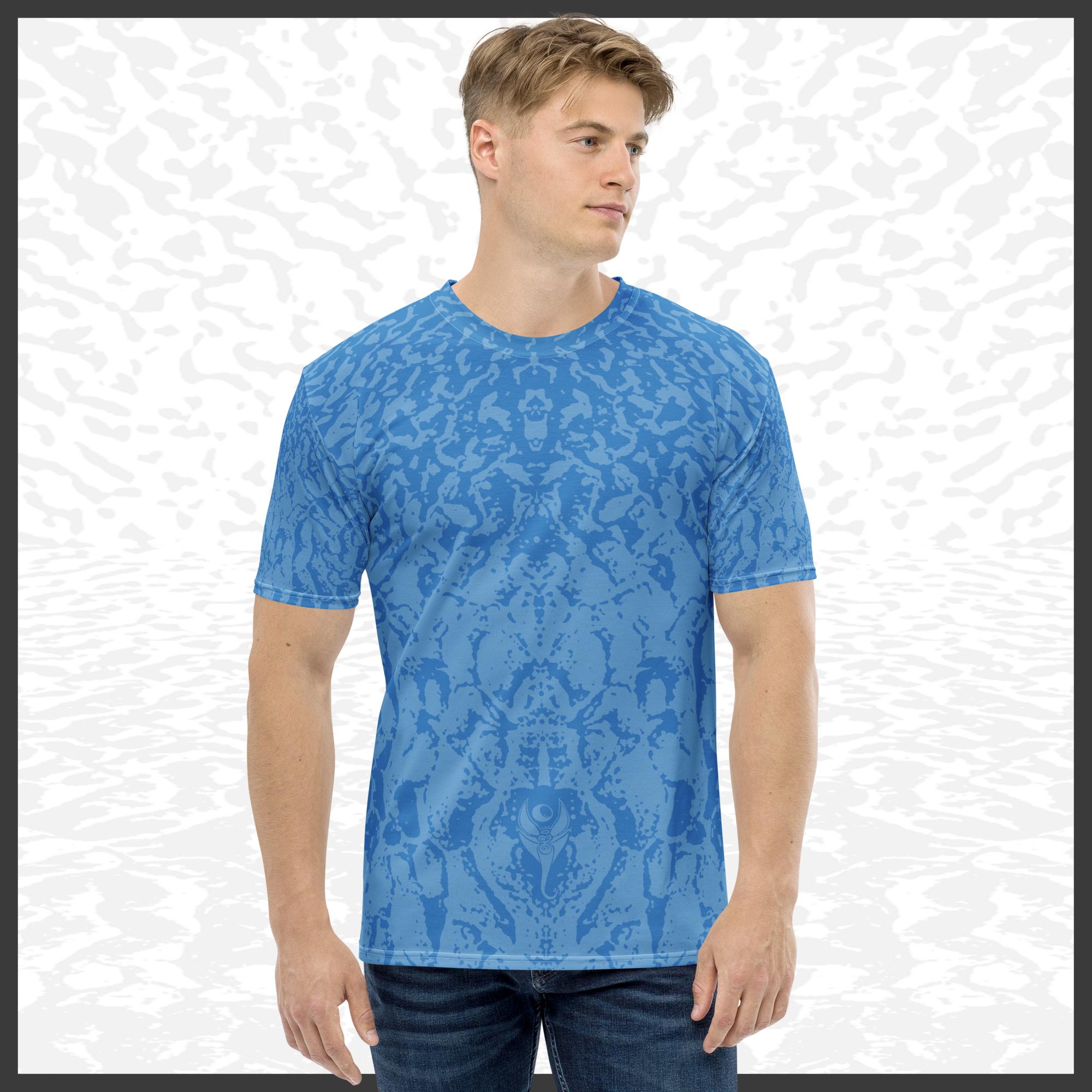 Men T-shirt – Deep Blue | Sandprint Collection