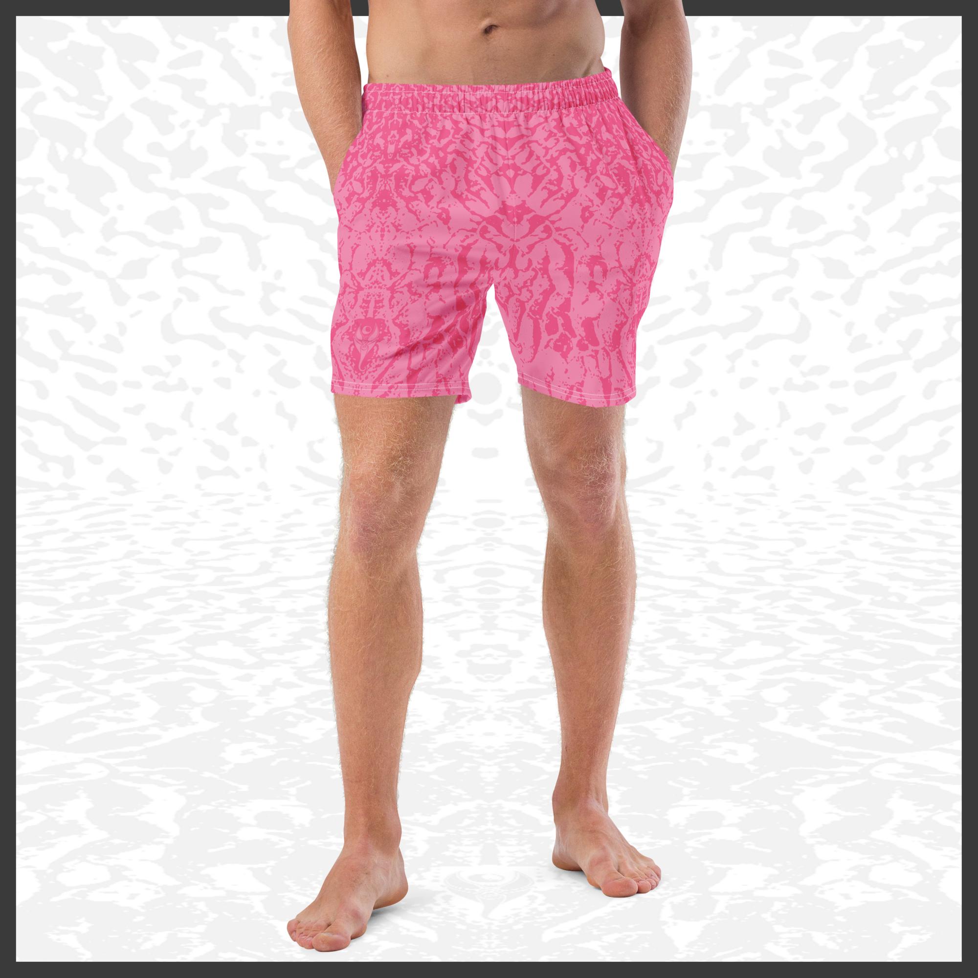Recycled Swim Trunks – Deep Pink | Sandprint Collection