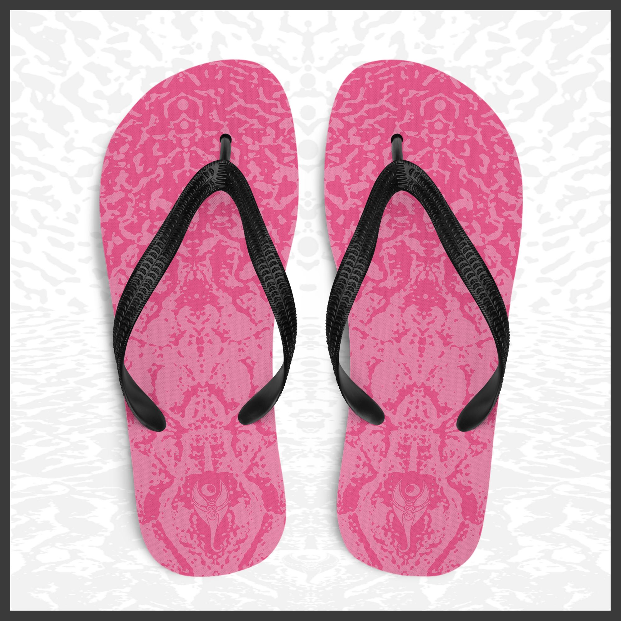 Flip-Flops – Deep Pink | Sandprint Collection