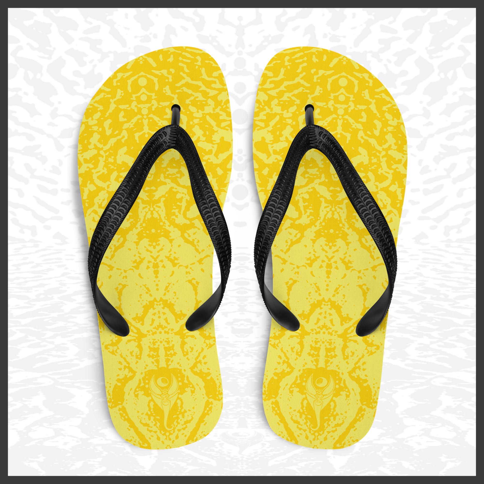 Flip-Flops – Deep Yellow | Sandprint Collection