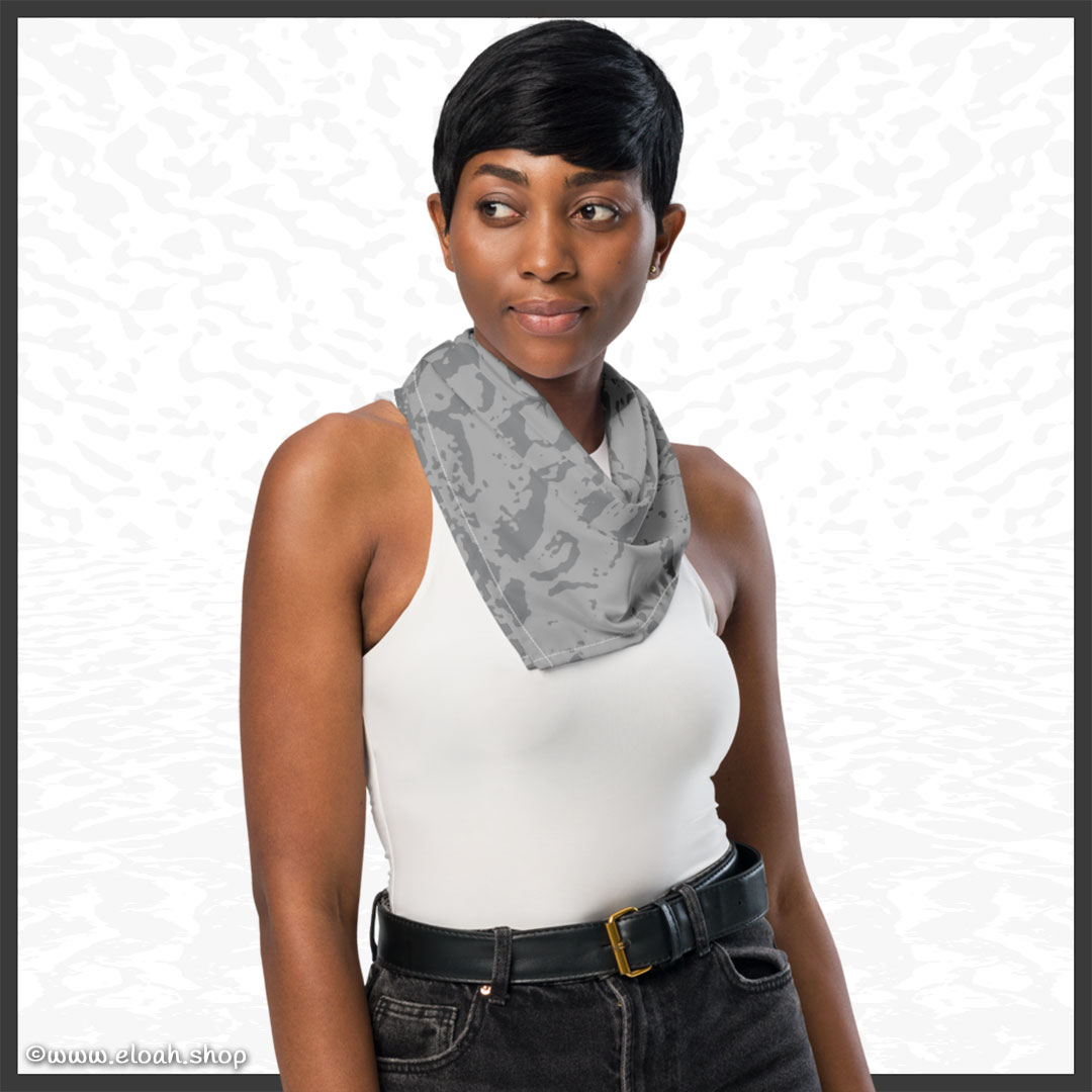 Bandana – Deep Grey | Sandprint Collection