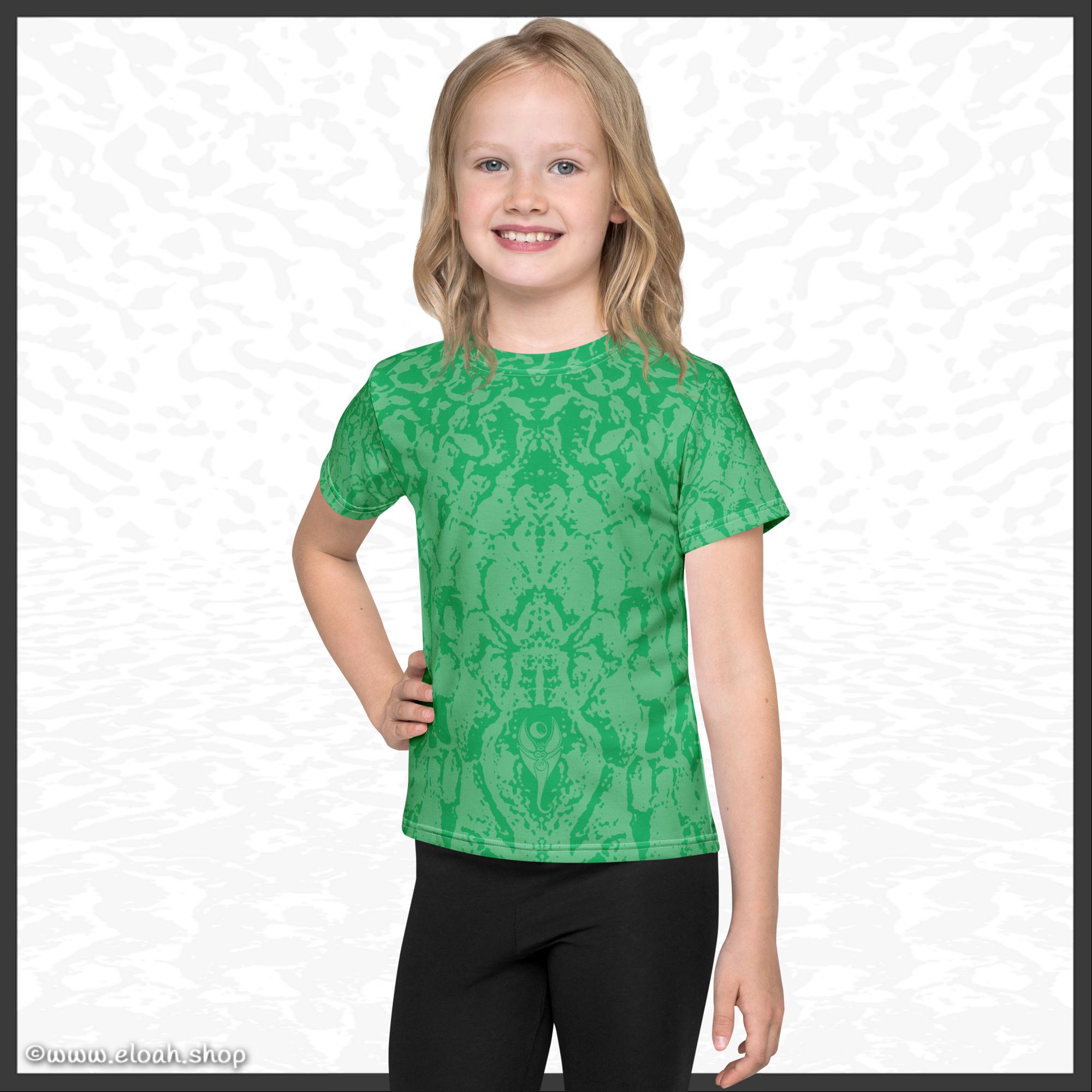 Kids t-shirt – Deep Green | Sandprint Collection