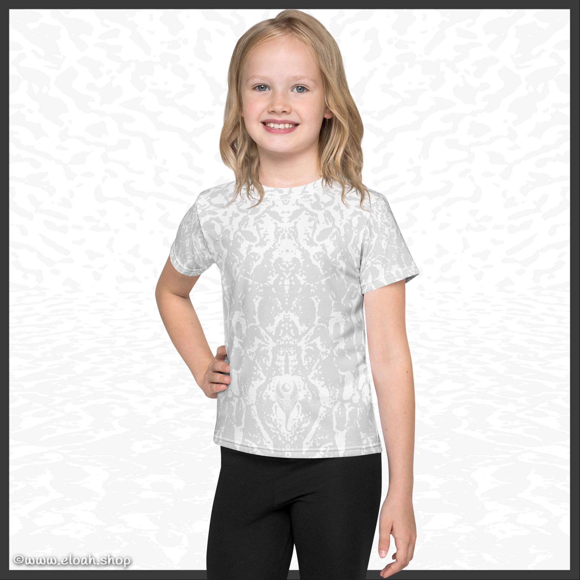 Kids t-shirt – Deep White | Sandprint Collection