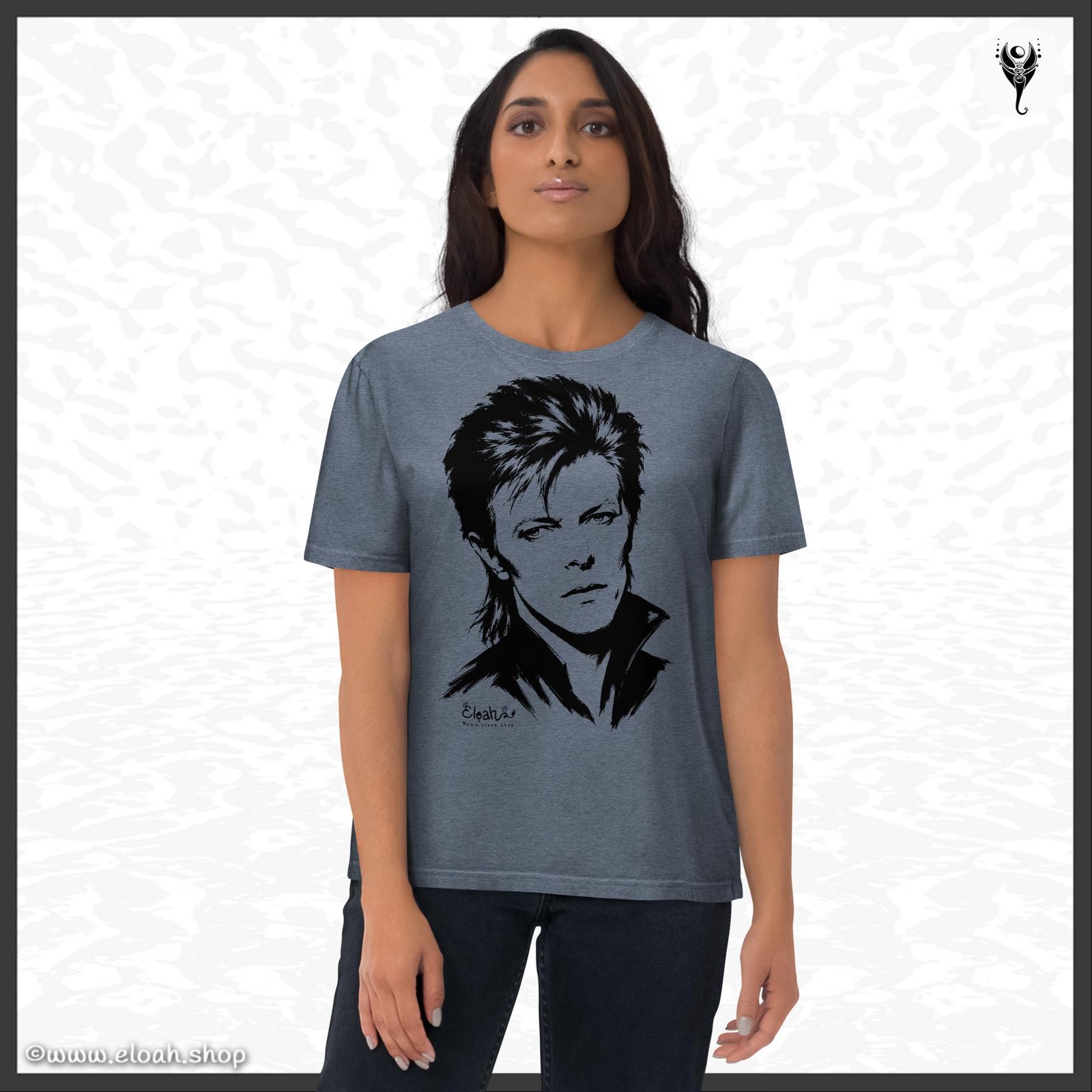 Organic Cotton T-Shirt - David Bowie