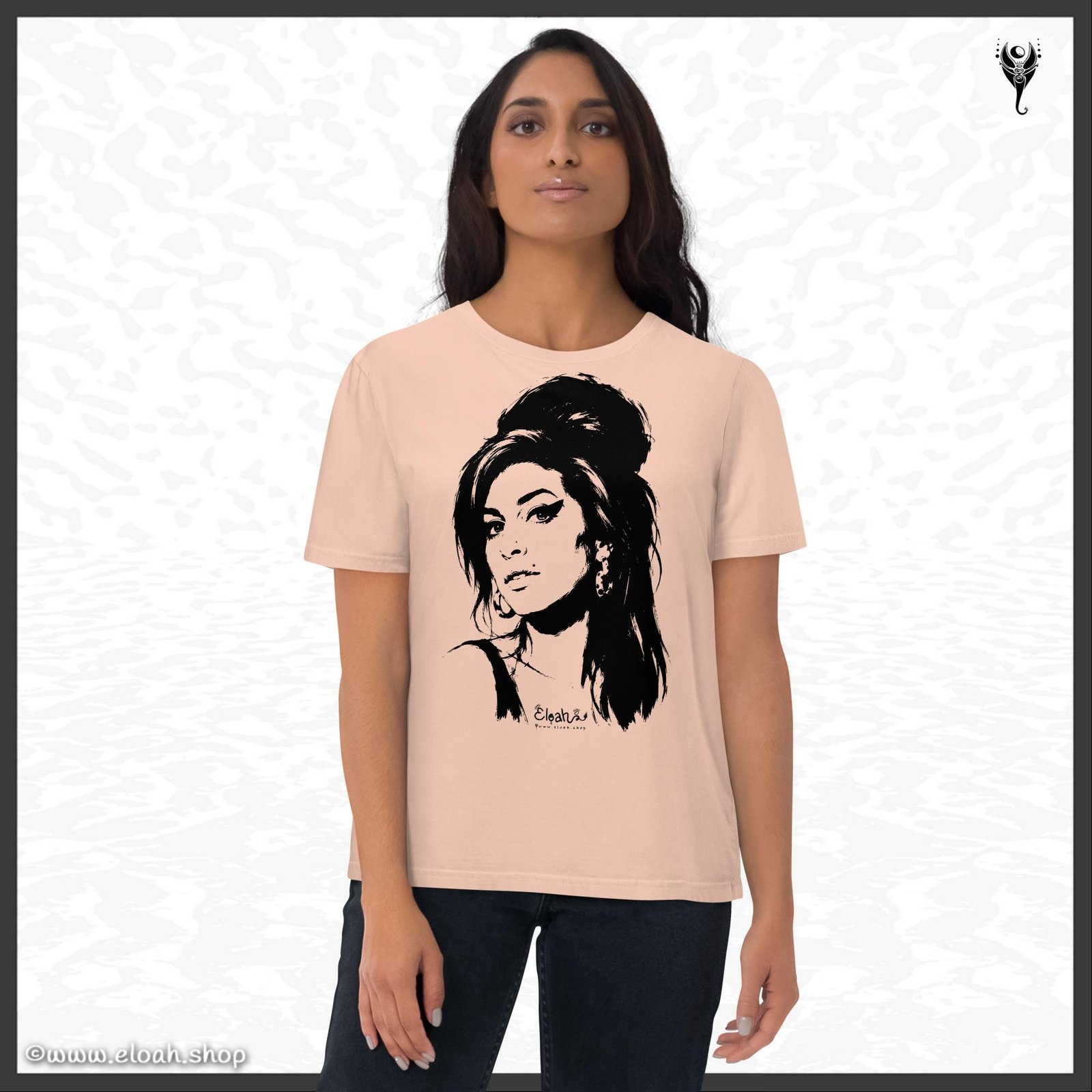 Organic Cotton T-Shirt - Amy Winehouse