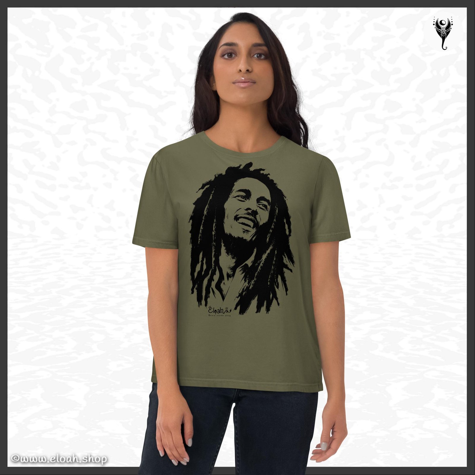 Organic Cotton T-Shirt - Bob Marley