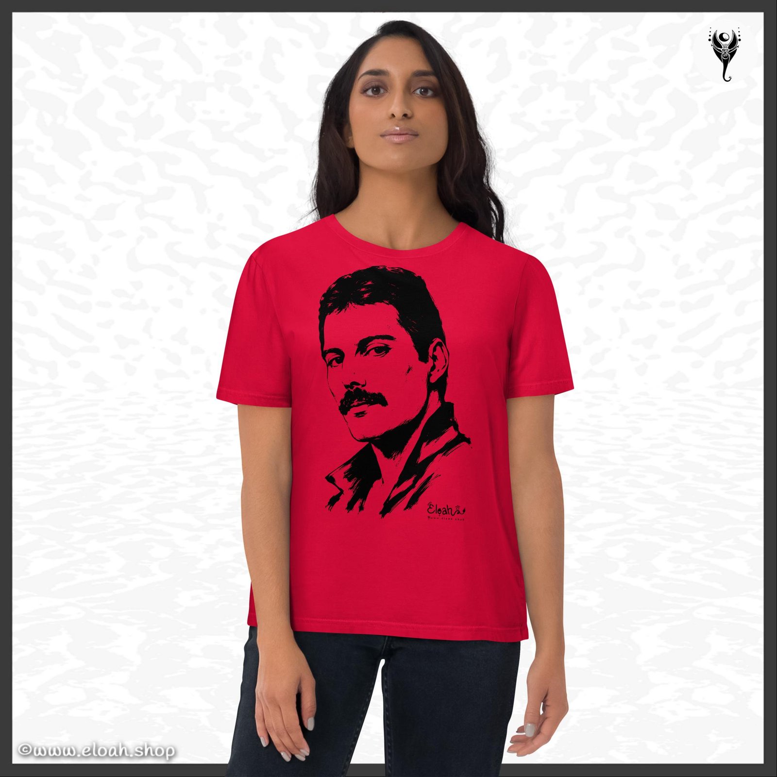 Organic Cotton T-Shirt - Freddie Mercury