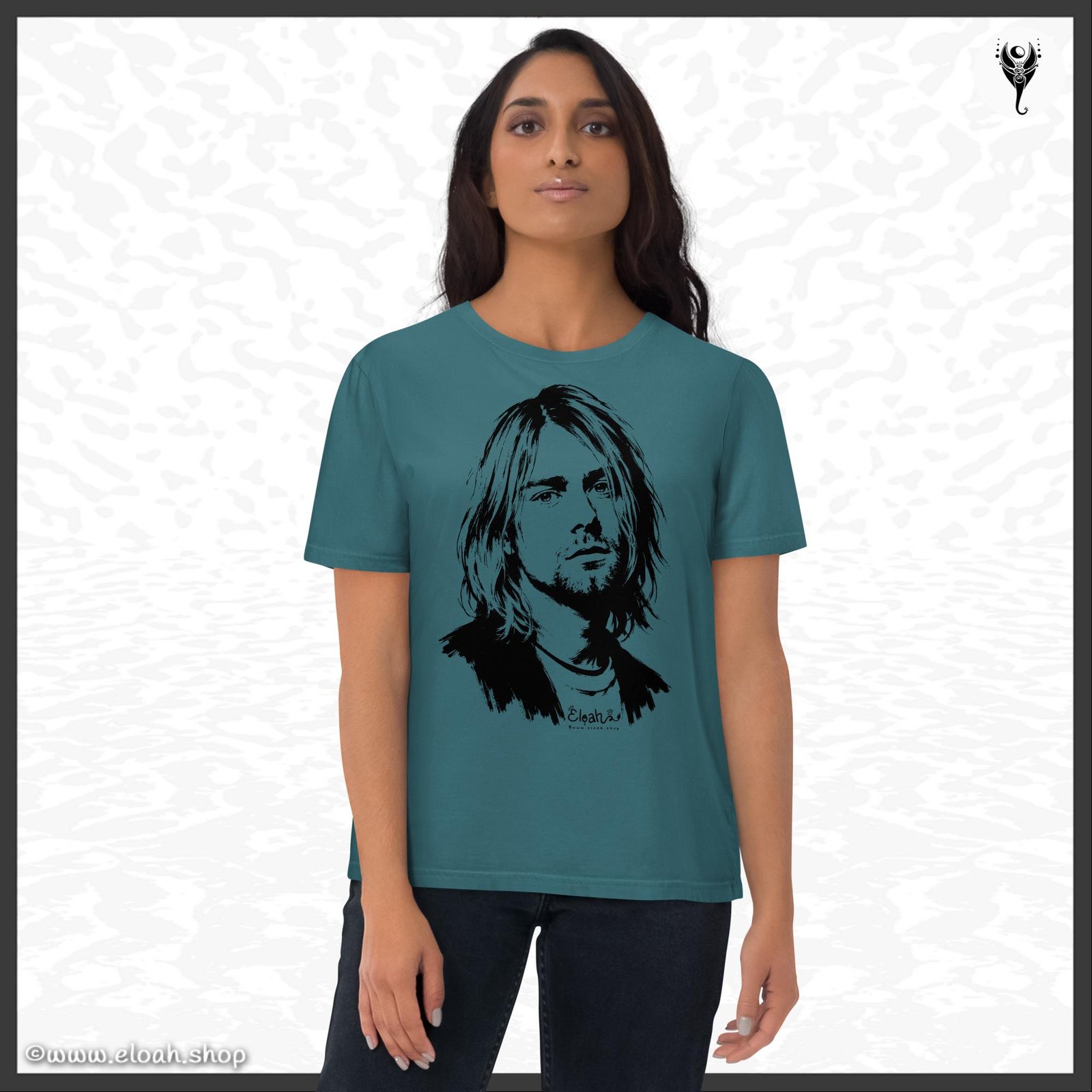 Organic Cotton T-Shirt - Kurt Cobain